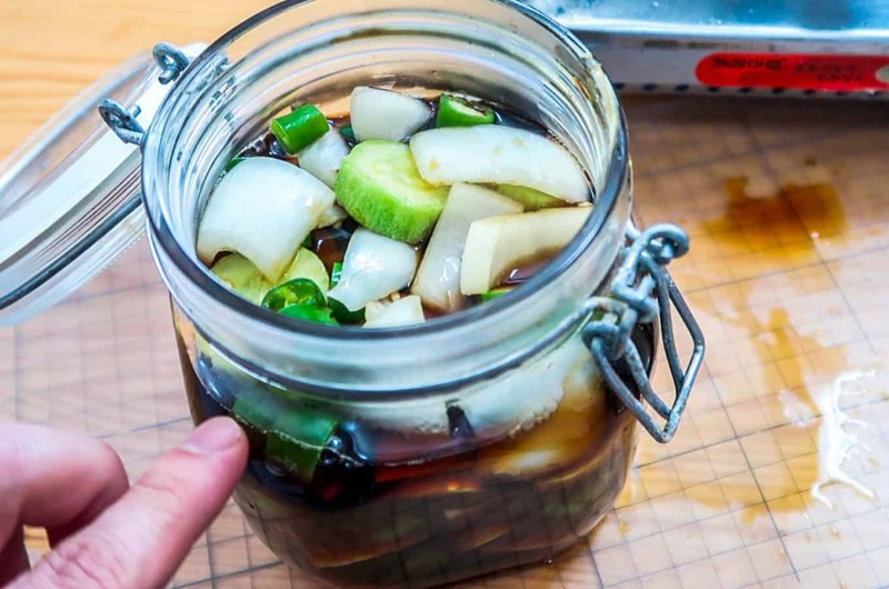 Garlic Pickled with Rosemary & parsley Orzel 170g