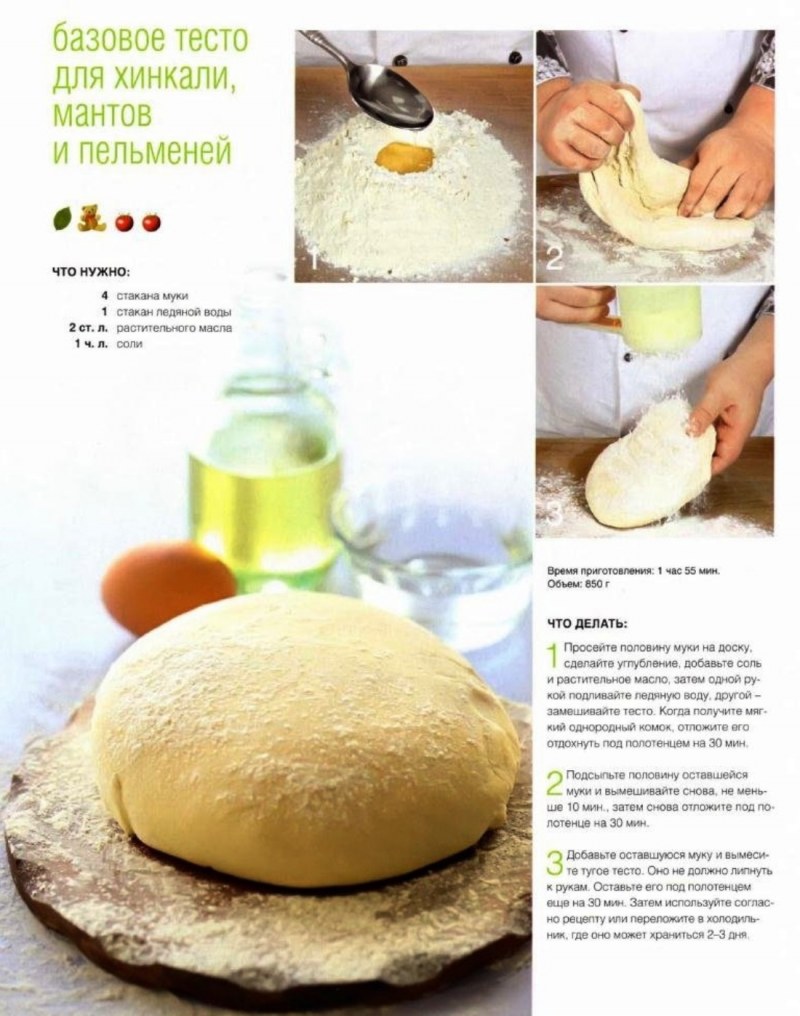 Рецепт теста