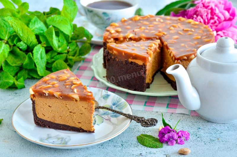 Чизкейк с Пеканом и кленовым сиропом