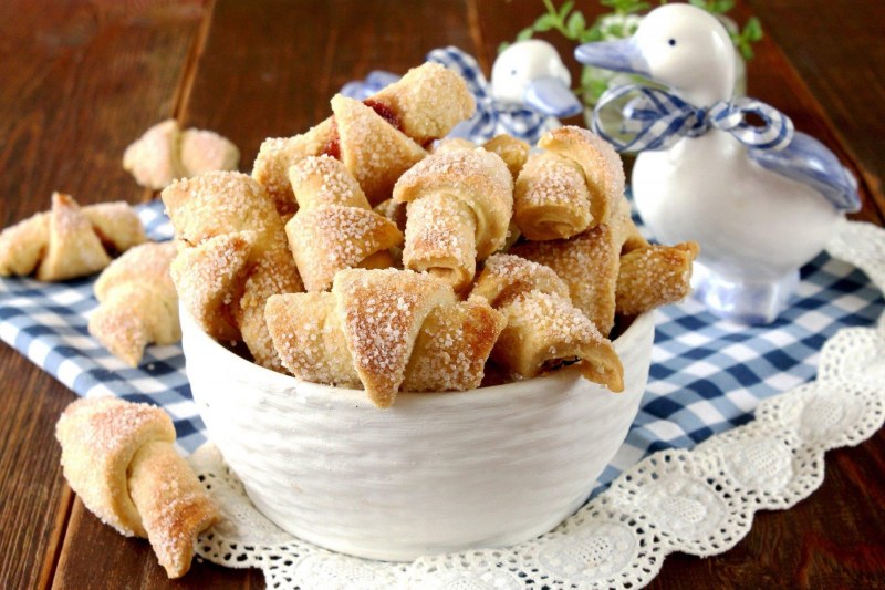 Печенье рогалики