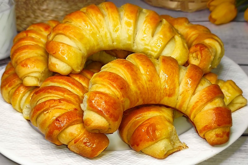 Рогалики с повидлом