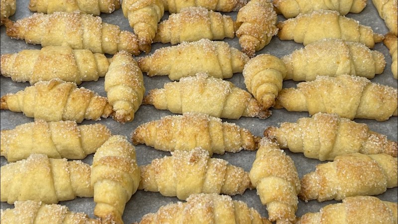 Рогалики дрожжевые