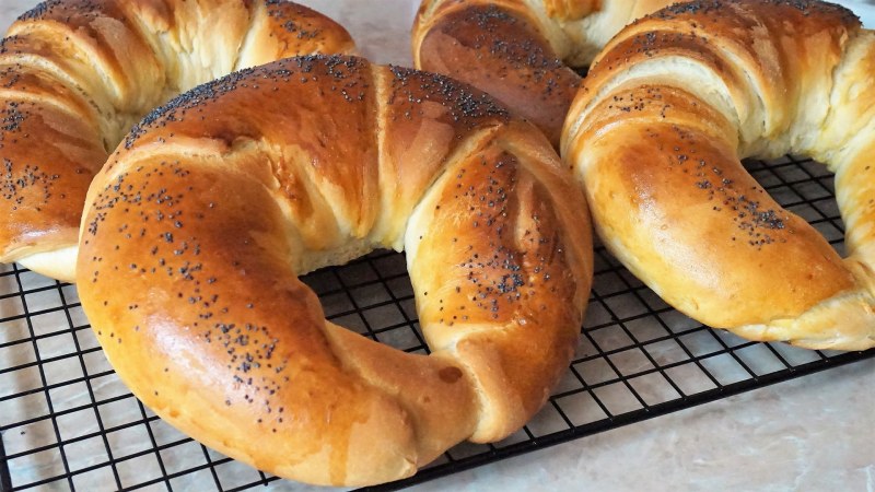 Печенье рогалики