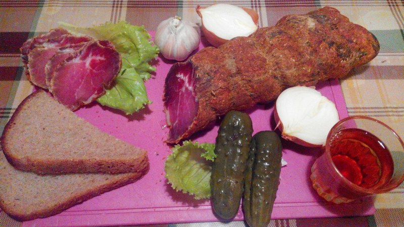 Сыровяленая свинина Коппа