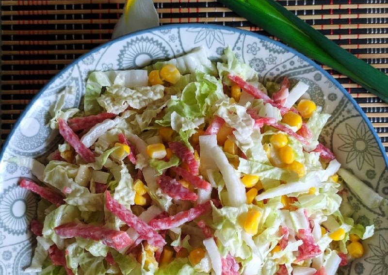Пекинская капуста кукуруза