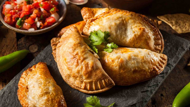 Заварные чебуреки