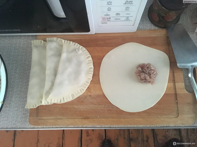 Вкусные чебуреки