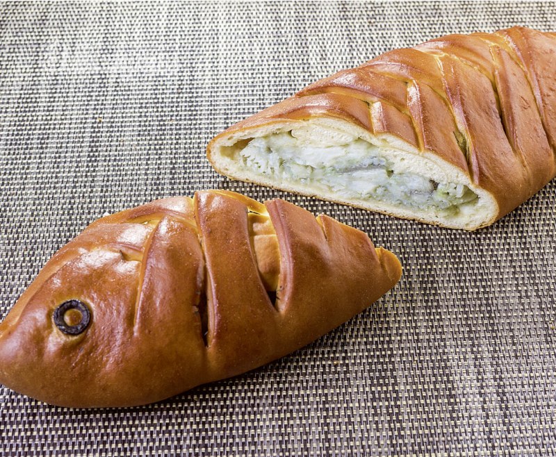 Кулебяки с палтусом