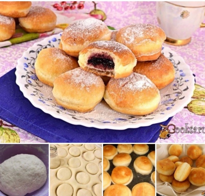 Рогалик сдобный