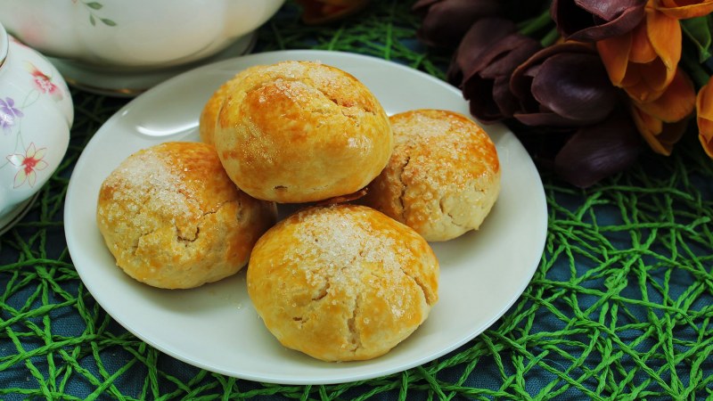 Круассан со сгущенкой