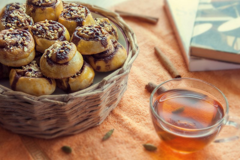 Заварные булочки с заварным кремом