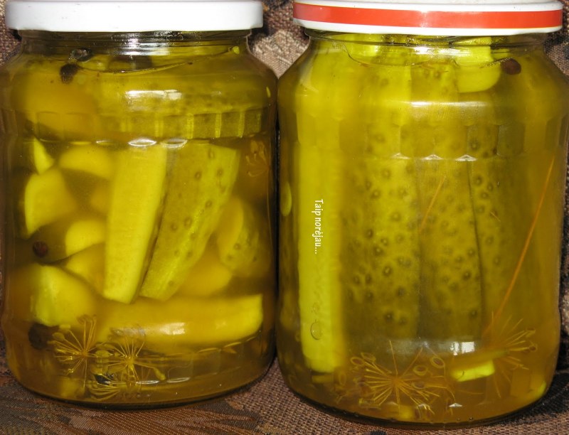 Маринованные огурцы по фински