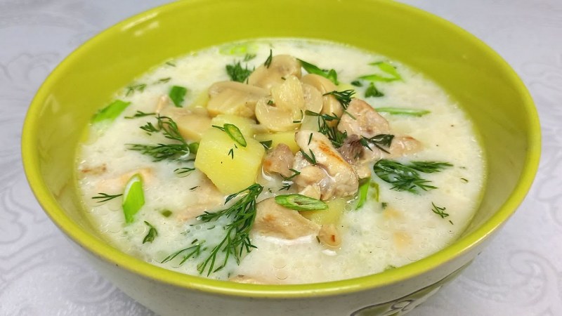Сырок плавленный грибной для супа