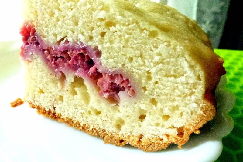 Домашний клубничный пирог