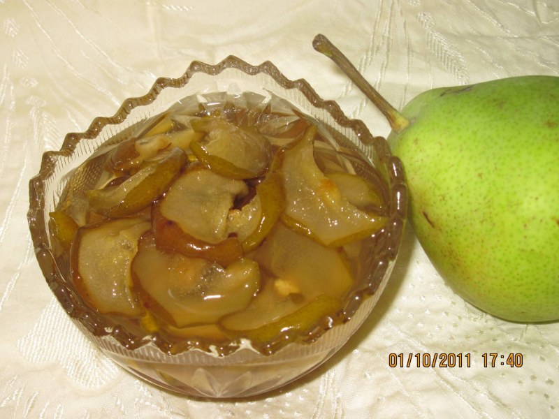 Яблочное варенье дольками