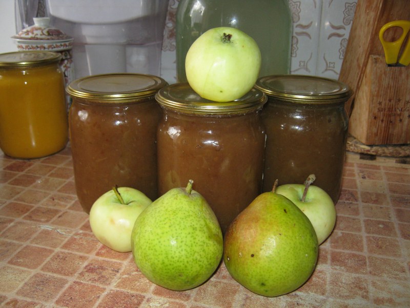 Груша с миндалем варенье