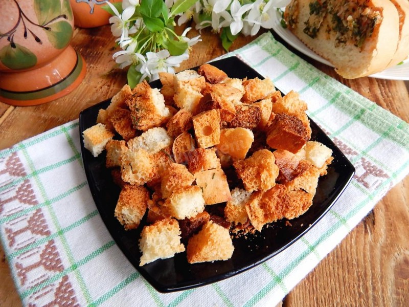 Крутоны для Цезаря