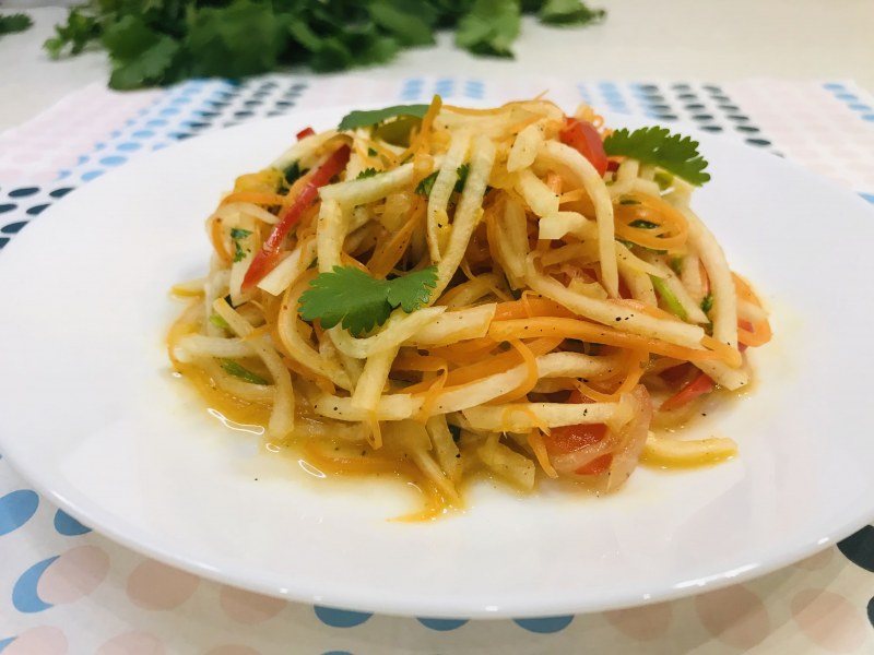 Салат из корейской редьки