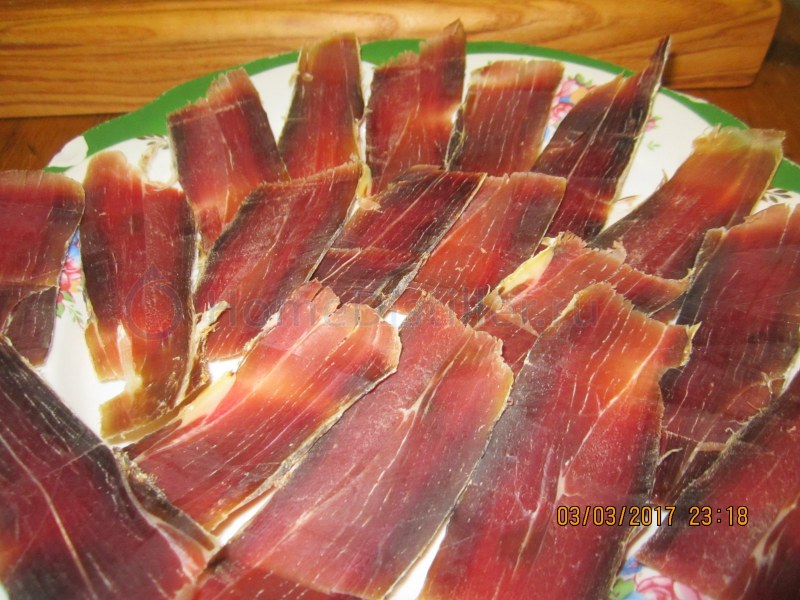 Маринованная баранья нога