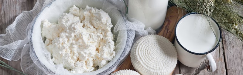 Домашний сыр из молока и сметаны