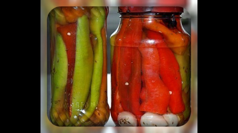 Консервированный перец для фаршировки на зиму