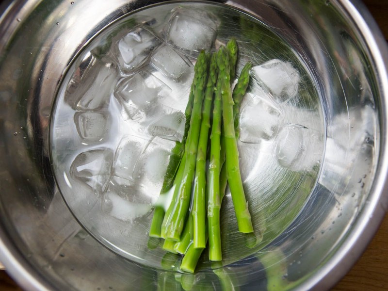 Sliced Potato in Ice
