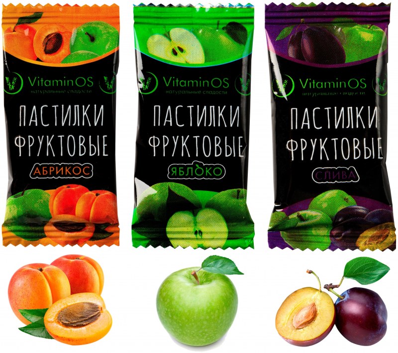 Пастила Фруктовая натуральная Экофуд