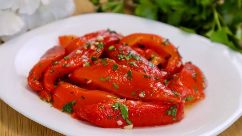 Картошка с болгарским перцем