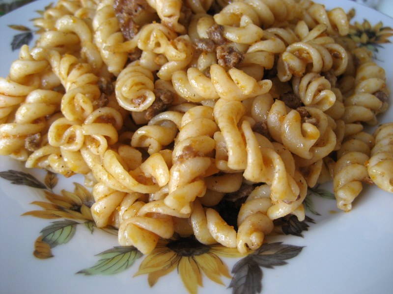 Макароны по флотски в духовке