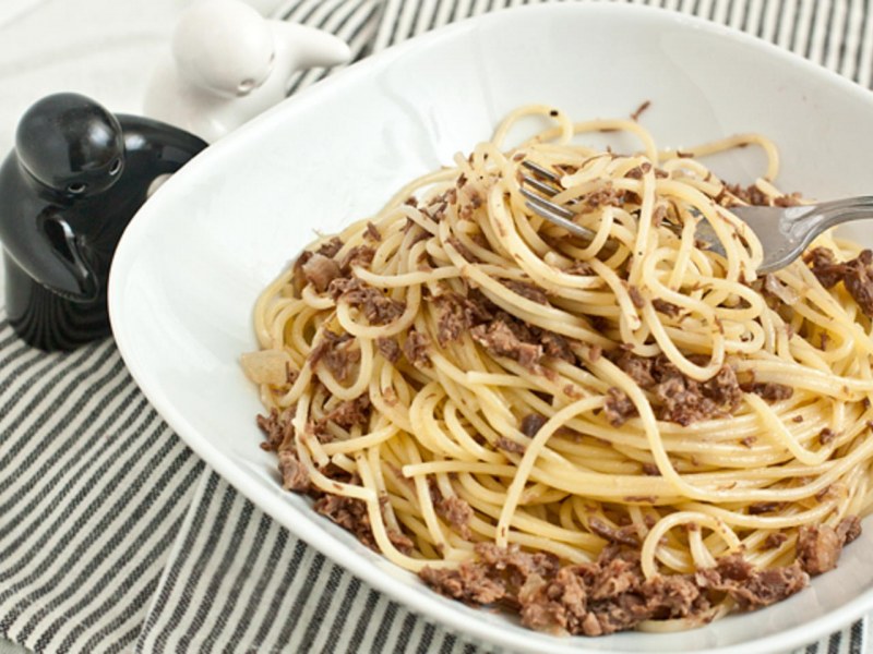 Макароны по-флотски классический