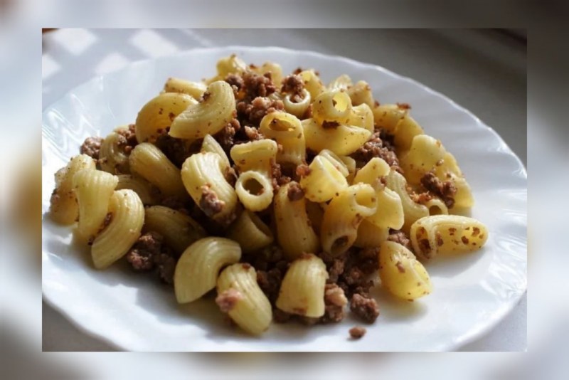 Макароны по-флотски с фаршем