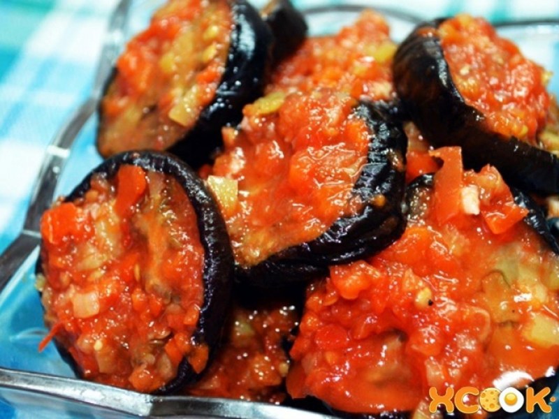 Салат с баклажанами