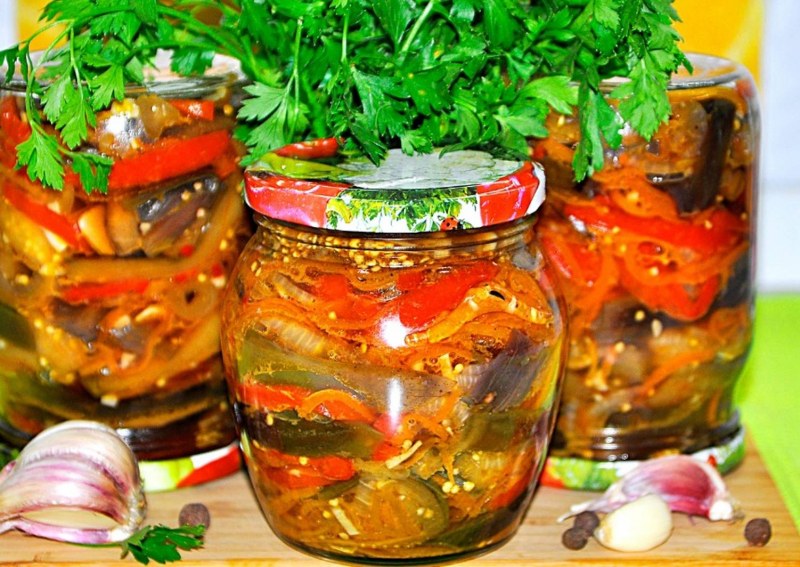 Баклажаны по-корейски любовь Ким