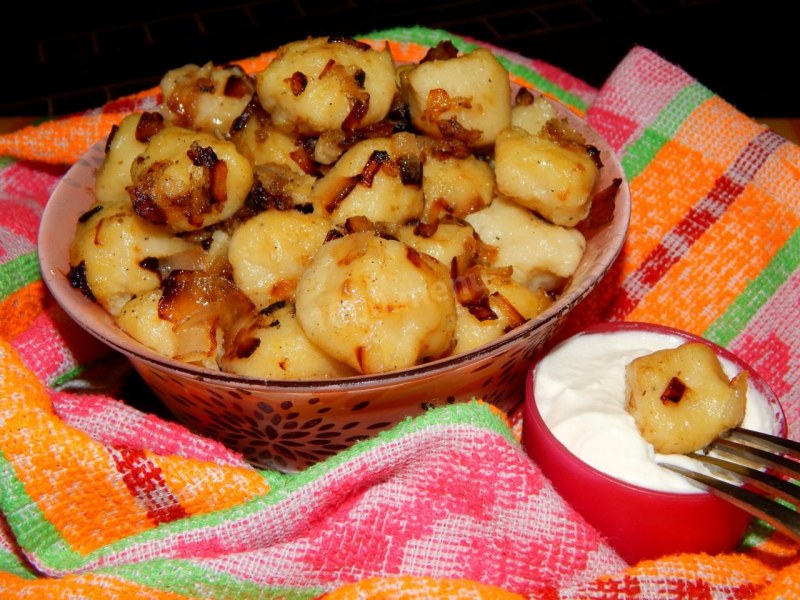 Вареники с картошкой