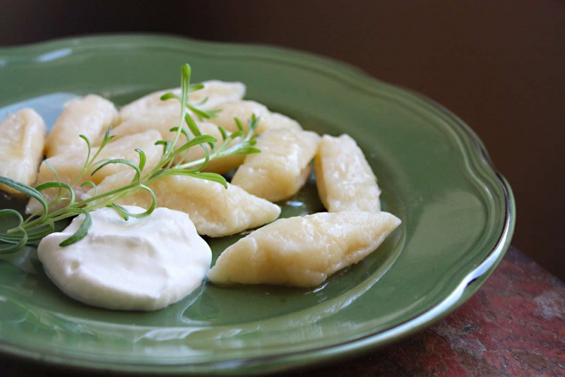 Вареники с капустой