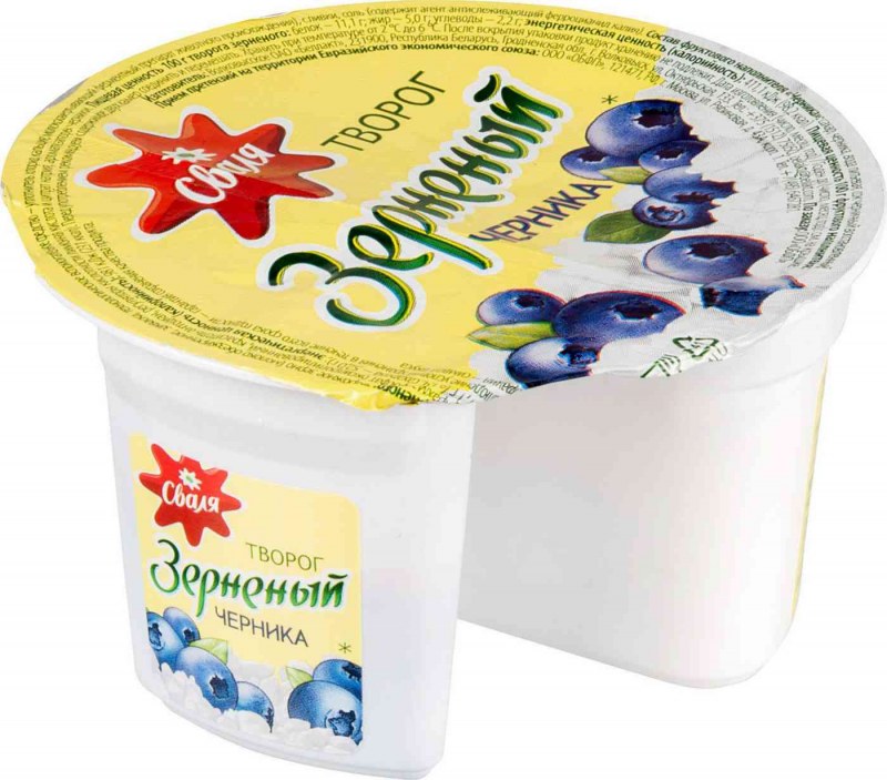 Валио творожное зерно