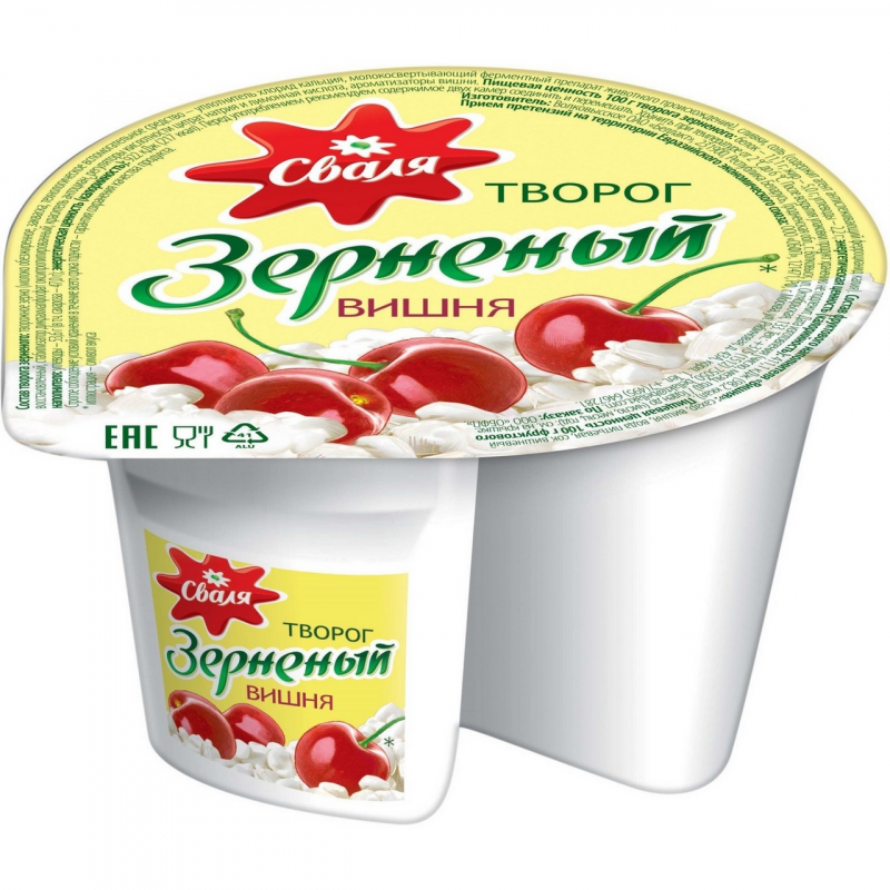 Творожный йогурт Данон натуральный