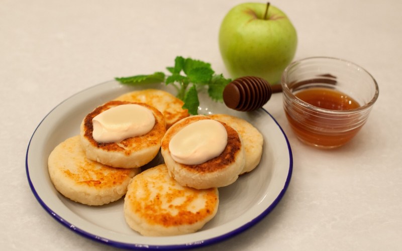 Сырники с сыром маскарпоне