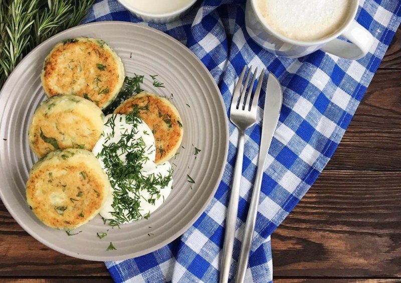 Сырные сырники
