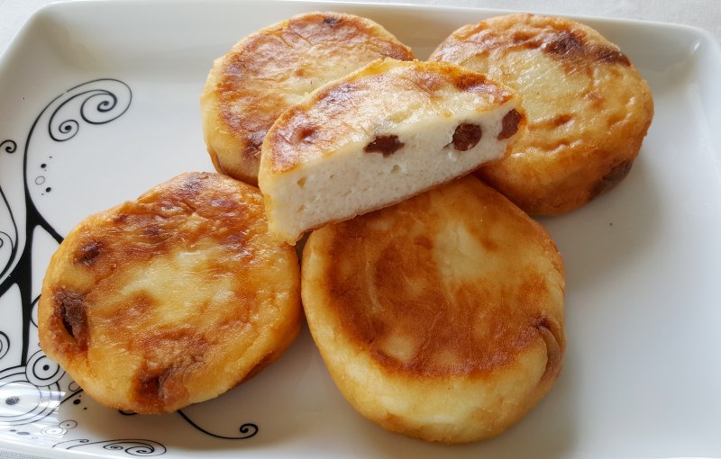 Сырники с зеленью