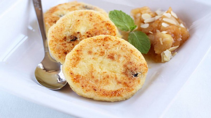 Сырники с изюмом Юлия Высоцкая