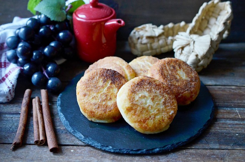 Сырники со сгущенкой
