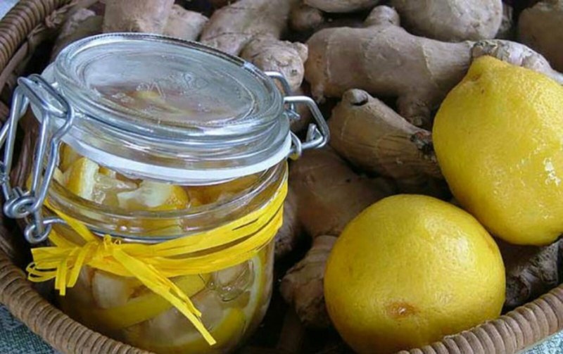 Настой из имбиря, меда и чеснока