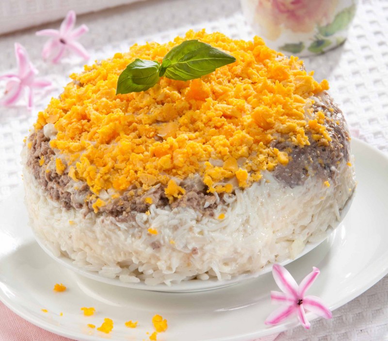 Салат Мимоза