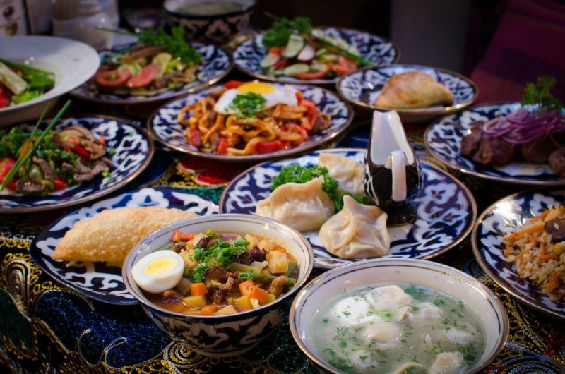 Чайхона Самарканд узбекская кухня
