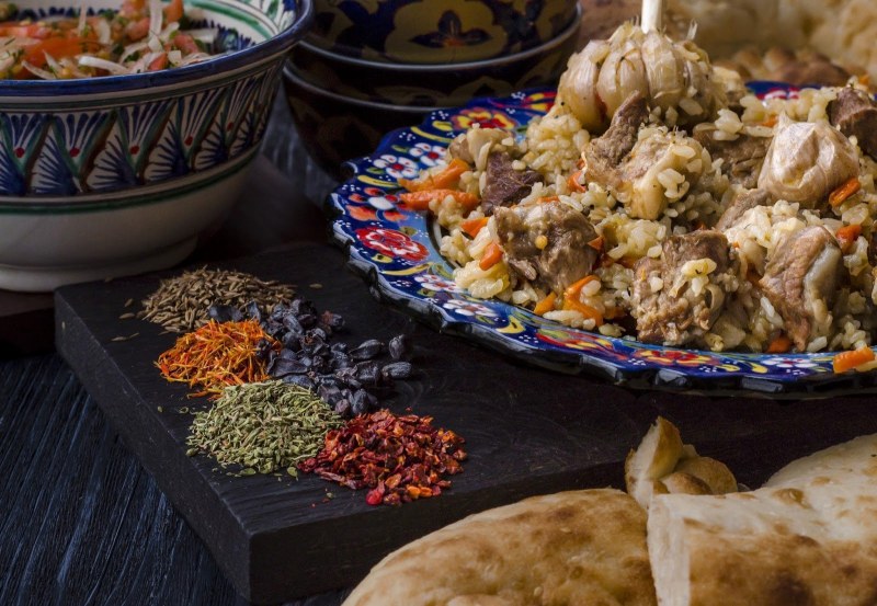 Узбекский дастархан узбекская кухня