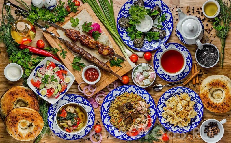Узбекский дастархан узбекская кухня