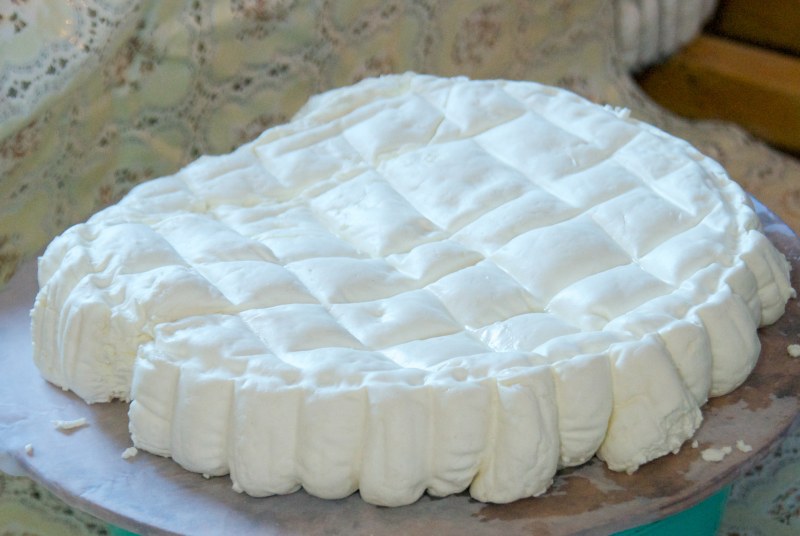 Сливочный домашний сыр