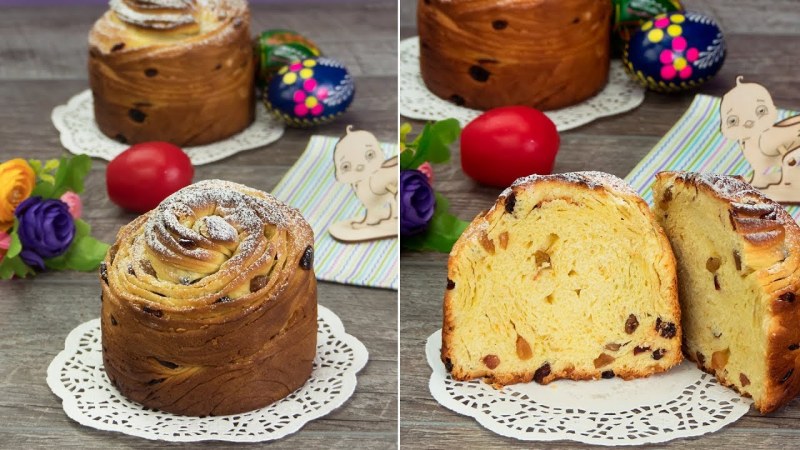 Пасхальный кулич с изюмом «КРАФФИН»