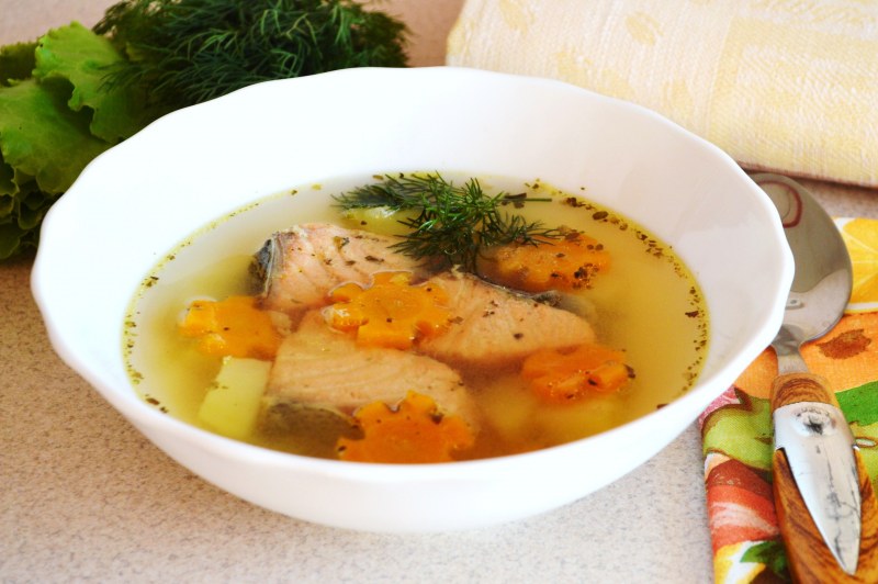 Уха из морской рыбы
